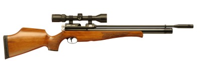 Air Arms S400 air rifle with walnut stock