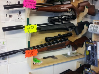 second hand BSA Scorpion multi-shot pre-chargered air rifle for sale