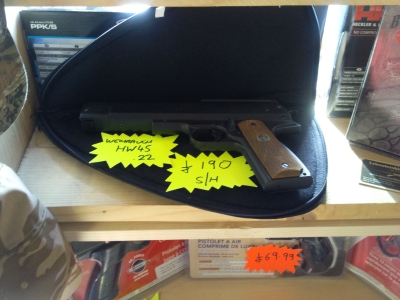 second hand Weihrauch HW45 air pistol for sale