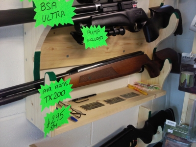 second hand Air Arms TX200 HC air rifle for sale