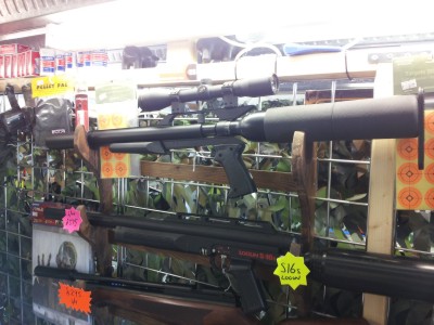 second hand Gunpower Stealth air rifle for sale