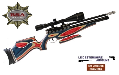 BSA Gold Star SE Union Jack pcp air rifle