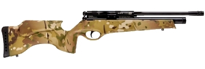 BSA Ultra SE Multicam synthetic stock pcp air rifle