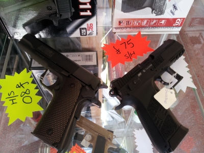 second hand Swiss Arms P1911 air pistol for sale