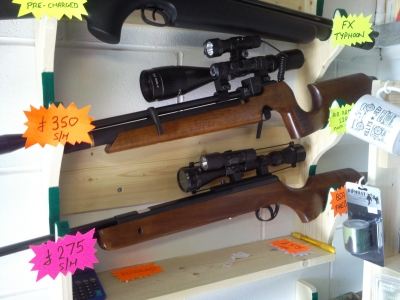 second hand Air Arms S200 pre-charged air rifle for sale