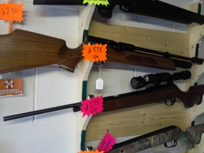 second hand Weihrauch HW100 pre-charged air rifle for sale