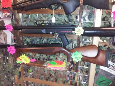 second hand Logun S16s pre-charged air rifle for sale