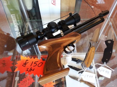 second hand AirForceOne Trophy co2 air pistol for sale
