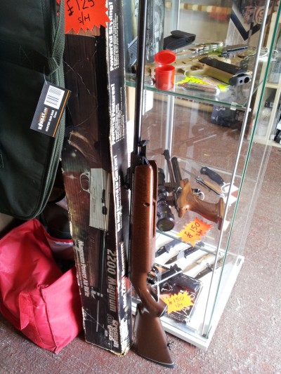 second hand Webley Omega air rifle for sale